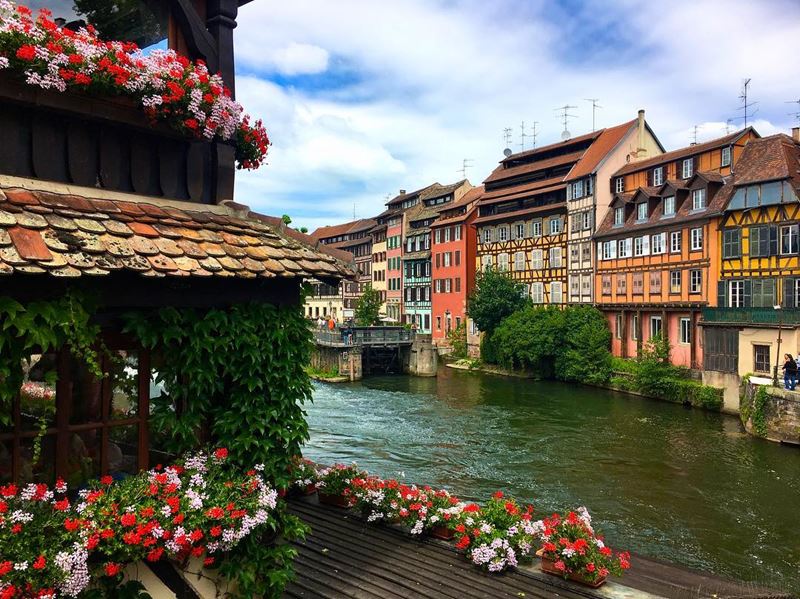 Красивые места и города Франции: Страсбург