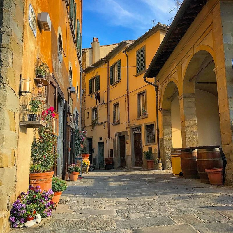 Красивые города Тосканы: Кортона
