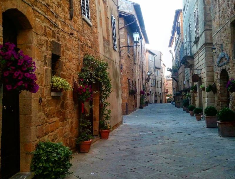 Красивые города Тосканы: Пьенца