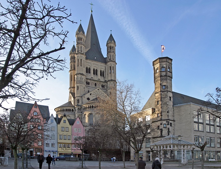 Что посмотреть в Кёльне: церковь Святого Мартина 