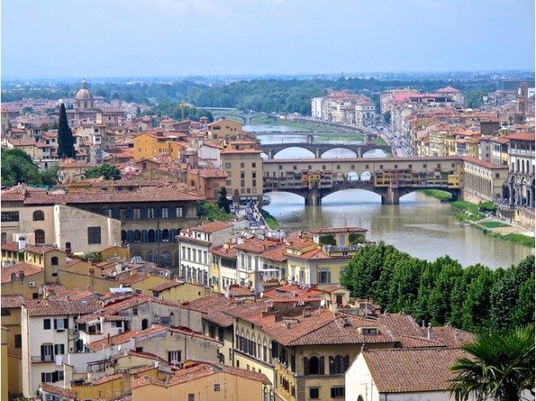 флоренция мосты самые красивые города италии