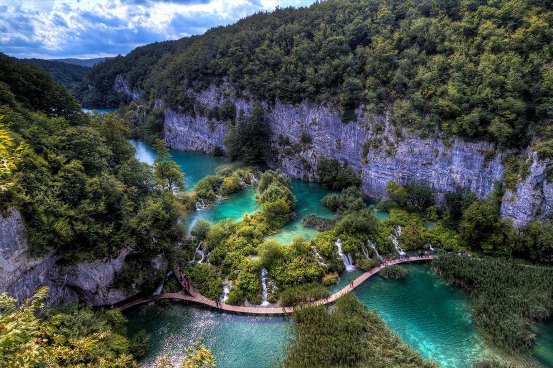 красивые места хорватии плитвицкие озера