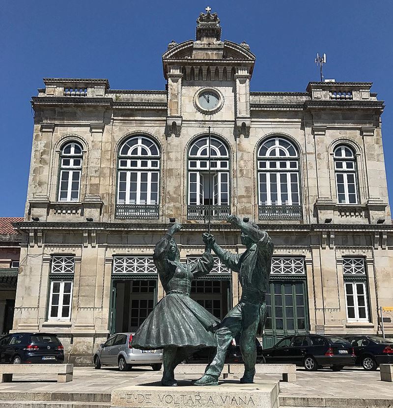 Красивые города Португалии: Виана-Ду-Каштелу