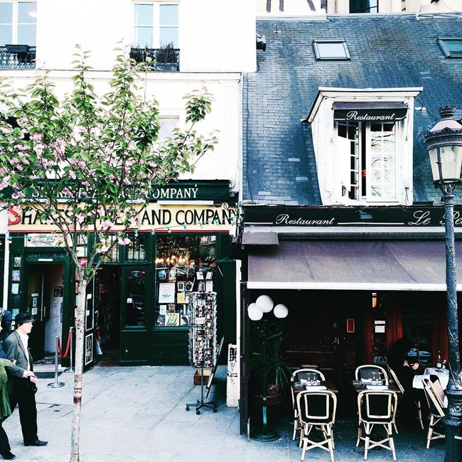 Улицы и кафе Парижа в Instagram 2