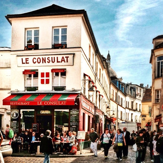 Улицы и кафе Парижа в Instagram 3