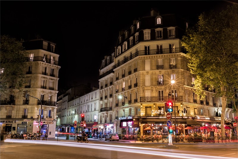Ночной Париж фото (10)