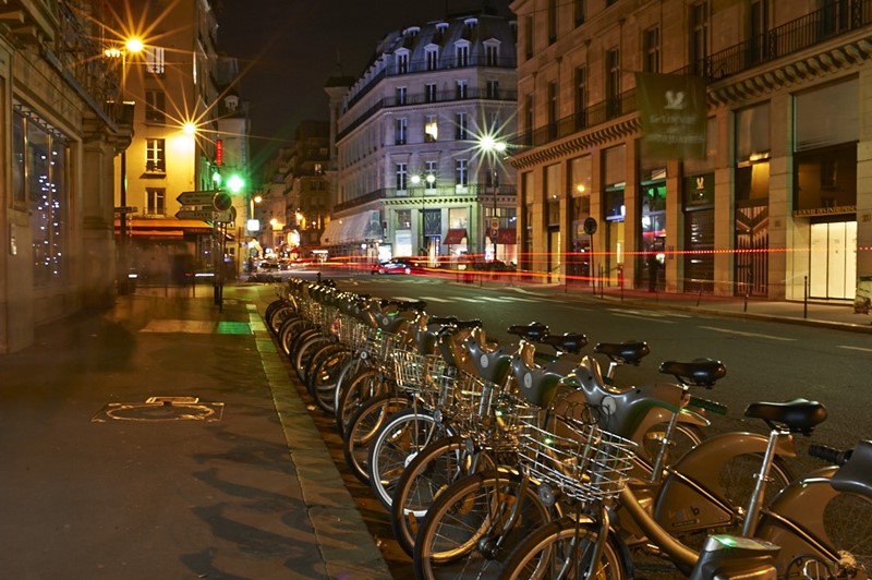 Ночной Париж фото (11)