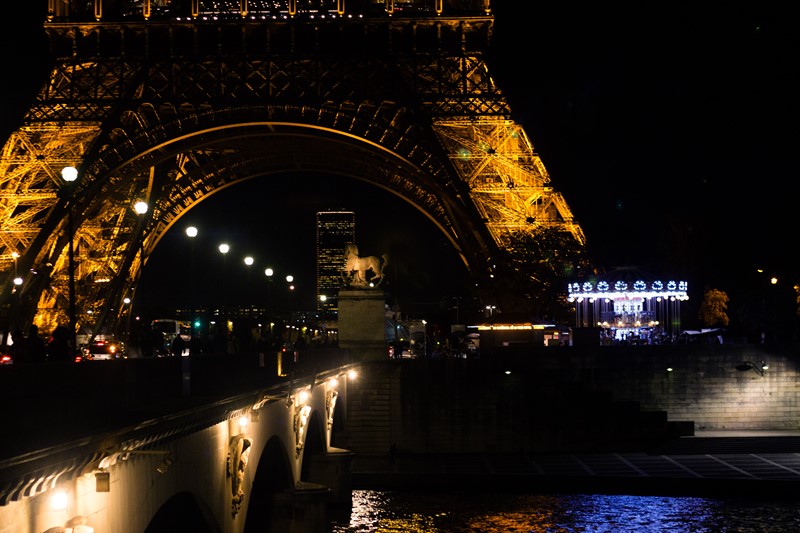 Ночной Париж фото (20)