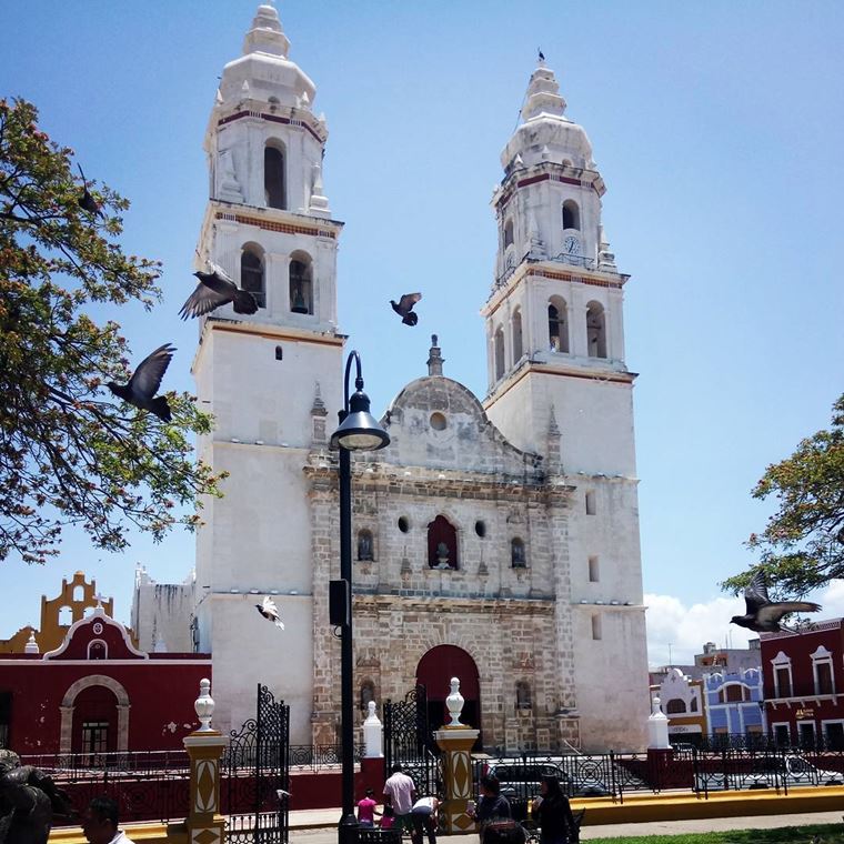 Крупные и красивые города Мексики: Сан-Франсиско-де-Кампече