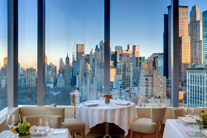 Рестораны с панорамным видом: Asiate (Нью-Йорк, США)