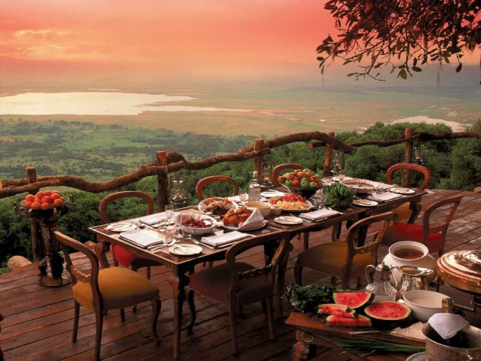 Рестораны с панорамным видом: Gorongoro (Нгоронгоро, Танзания)