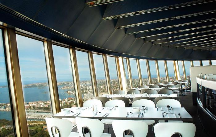 Рестораны с панорамным видом: Sydney Tower Buffet (Сидней, Австралия)
