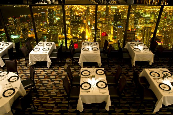 Рестораны с панорамным видом: The Signature Room at the 95th (Чикаго, США)