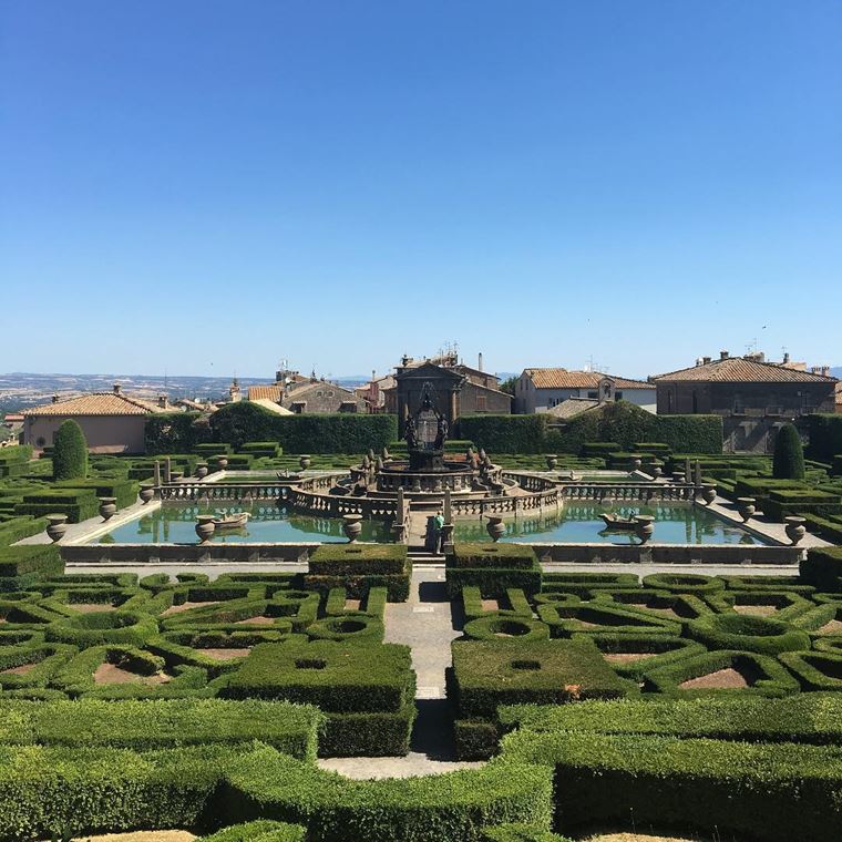 Красивые парки и сады мира - Вилла Ланте в Италии