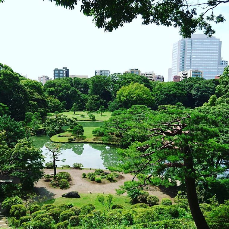 Красивые парки и сады мира - Рикугиэн в Японии