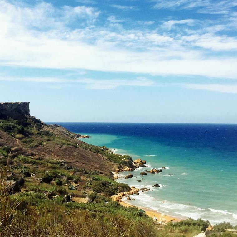 Лучшие пляжи Мальты: Сан-Блас Бэй