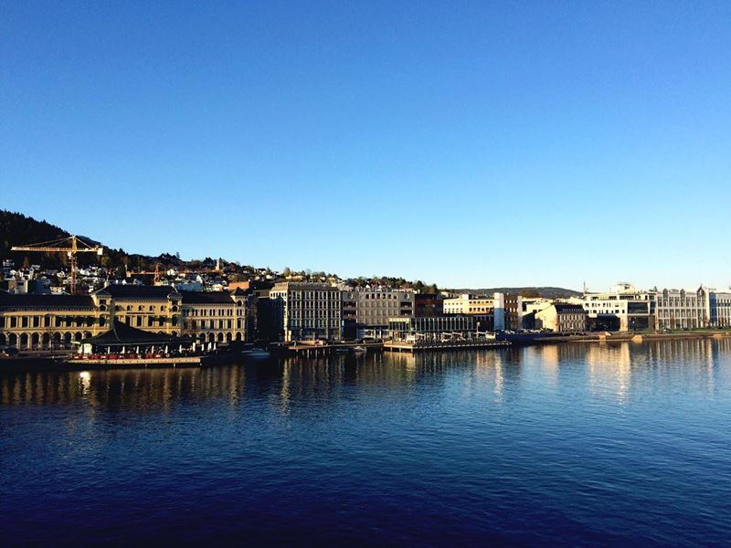 Красивые города Норвегии: Драммен 