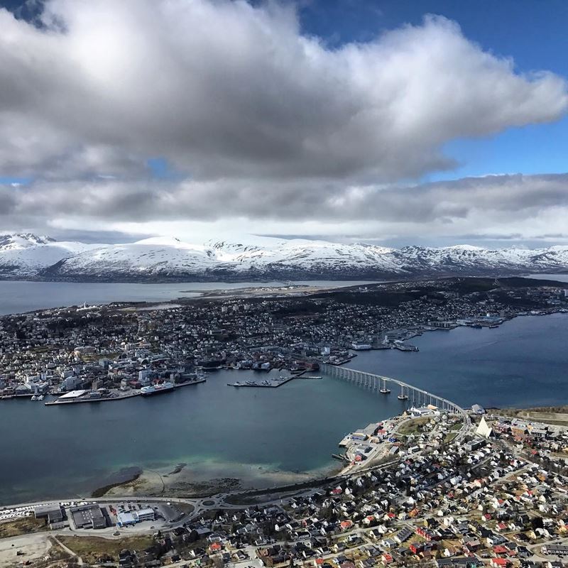 Красивые города Норвегии: Тромсё 