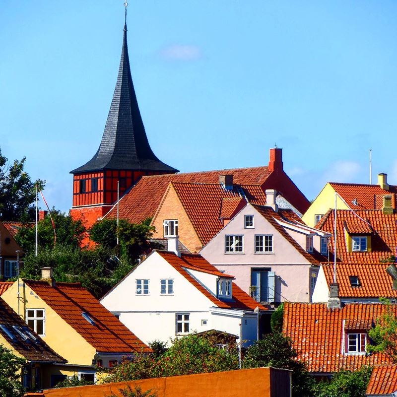 Красивые города Дании: Сванеке 