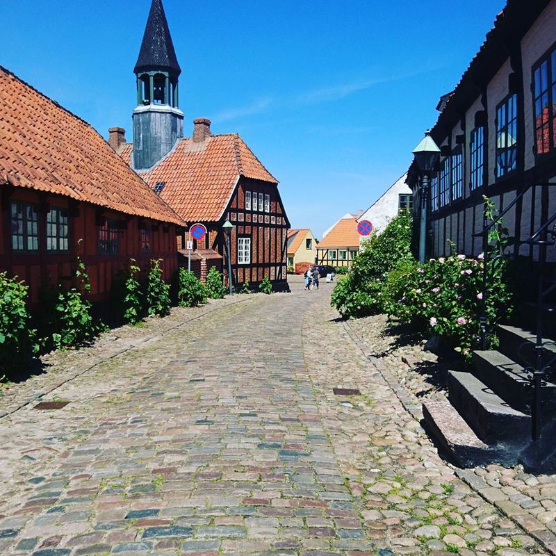 Красивые города Дании: Эбельтофт 