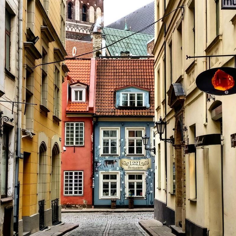 Красивые города Латвии: Рига