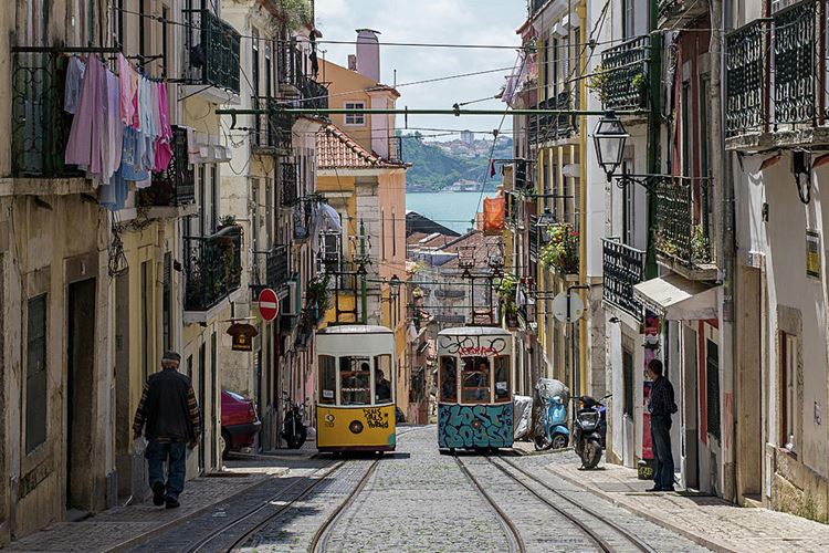 Самые известные и красивые улицы мира - Руа-да-Бика в Лиссабоне (Португалия)