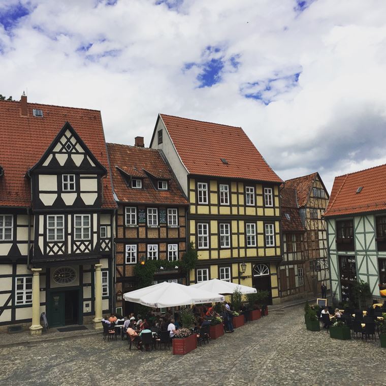 Красивые старинные города Германии: Кведлинбург 