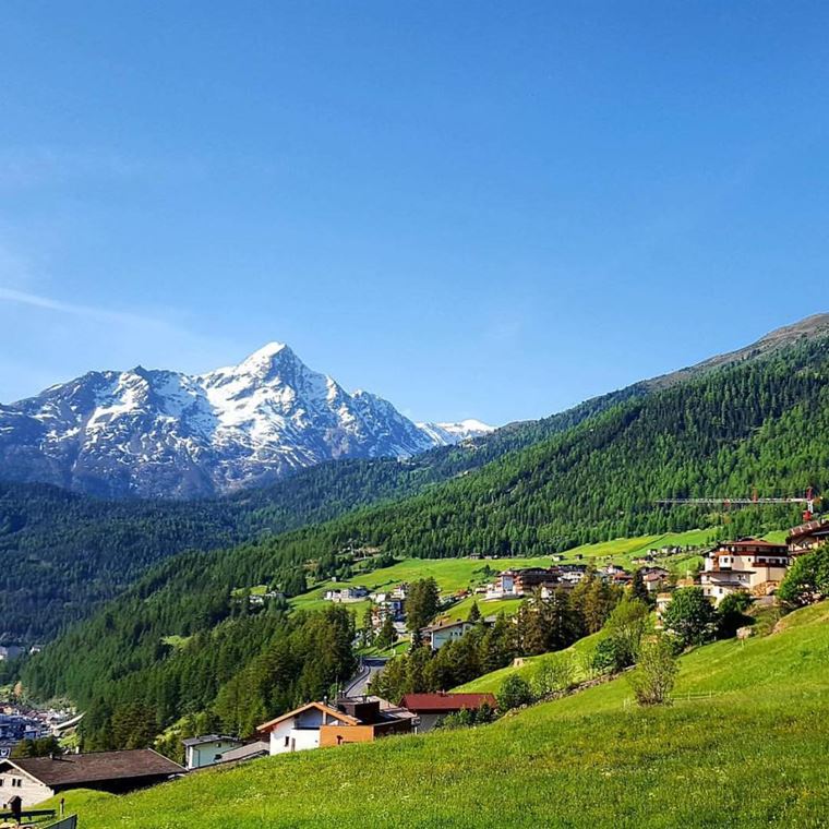 Красивые деревни и маленькие города Австрии: Зёльден 