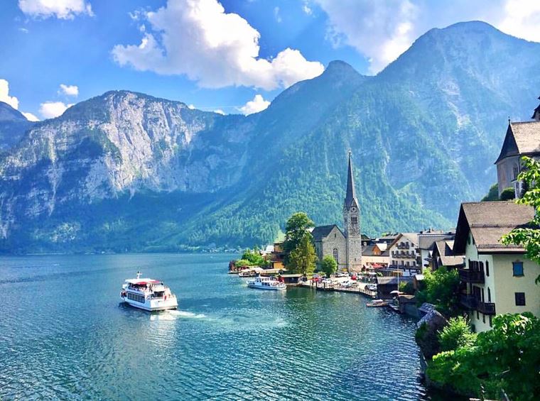Красивые деревни и маленькие города Австрии: Гальштат