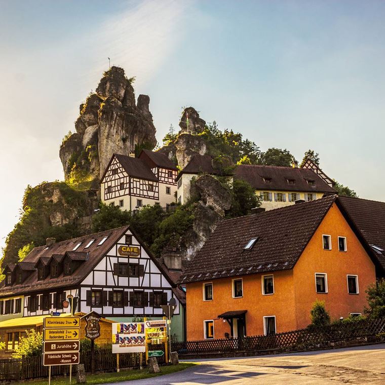 Красивые деревни и маленькие города Германии: Тюхерсфельд 