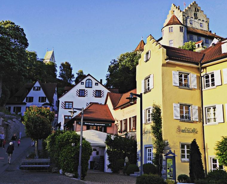 Красивые деревни и маленькие города Германии: Мерсбург 