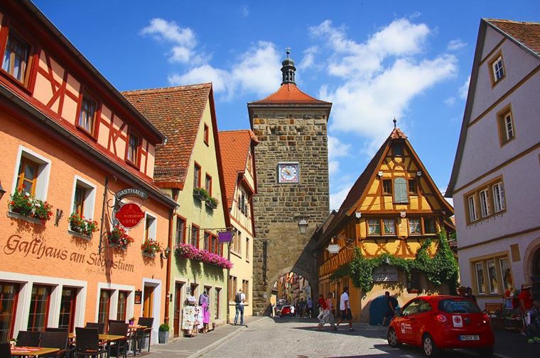Красивые деревни и маленькие города Германии: Ротенбург-об-дер-Таубер
