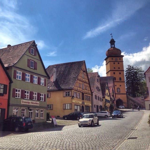 Красивые деревни и маленькие города Германии: Динкельсбюль 