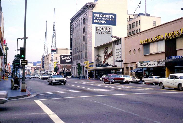 Цветные фото старого Лос-Анджелеса 40-70-х годов - ретро-фото 15