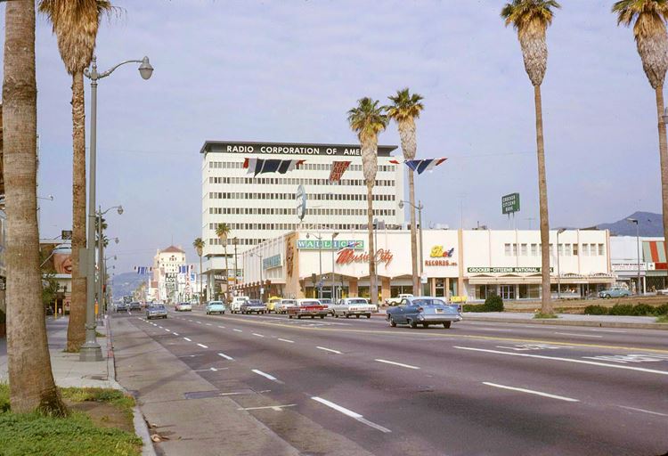 Цветные фото старого Лос-Анджелеса 40-70-х годов - ретро-фото 17