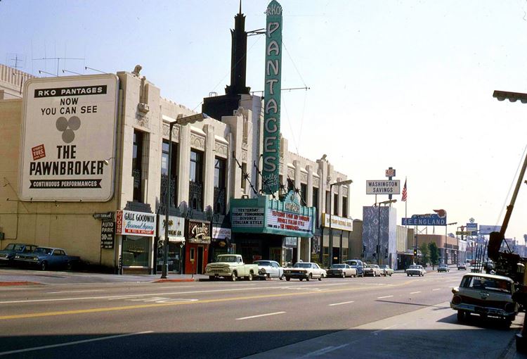 Цветные фото старого Лос-Анджелеса 40-70-х годов - ретро-фото 24