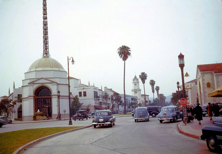 Цветные фото старого Лос-Анджелеса 40-70-х годов - ретро-фото 3