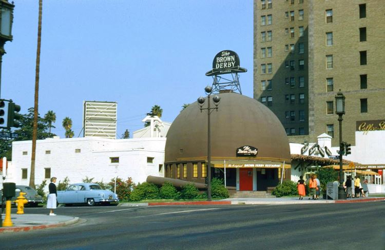 Цветные фото старого Лос-Анджелеса 40-70-х годов - ретро-фото 4
