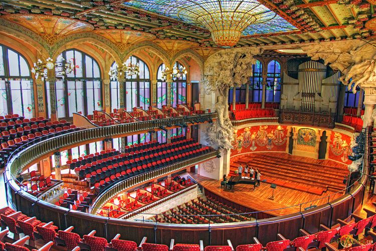Архитектура Барселоны: Дворец каталонской музыки