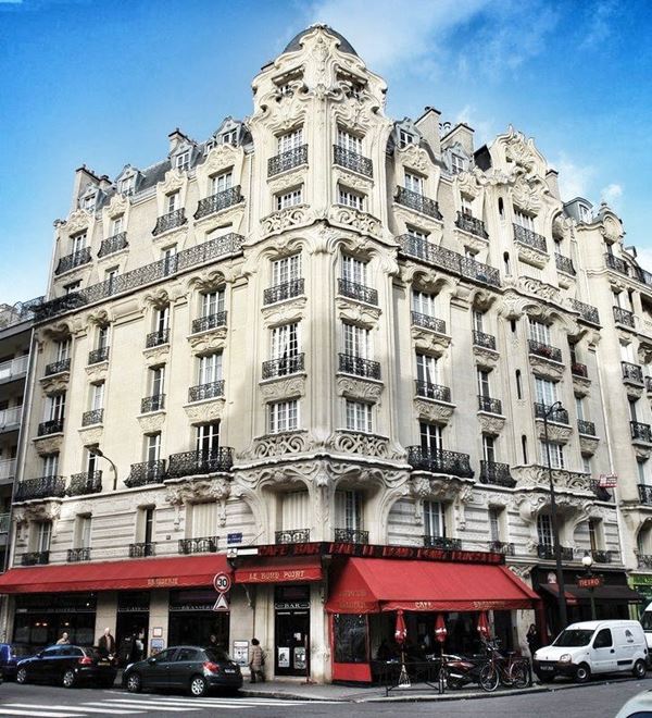 Архитектура Парижа: 10 красивых зданий в стиле ар нуво - Здание на площади Этьена Перне