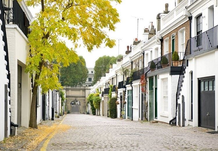 Красивые улицы Лондона: Холланд Парк Мьюз (Кенсингтон) 