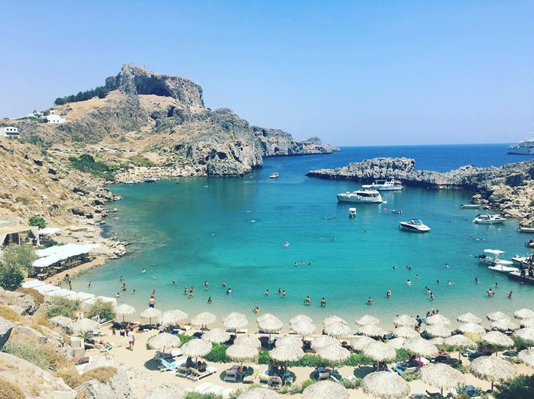 Лучшие пляжи Греции: Бухта Святого Павла
