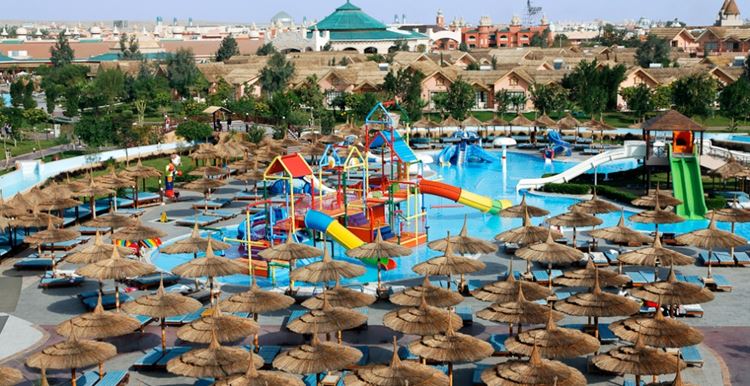 Отели Египта с аквапарком Хургада Jungle Aqua Park, 4 звезды