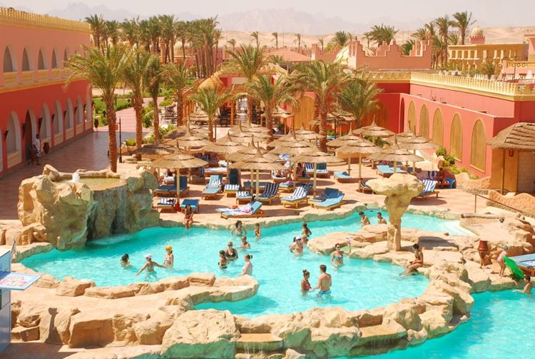 Отели Египта с аквапарком Хургада Alf Leila Wa Leila, 4 звезды