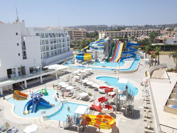 Курортные отели Кипра с аквапарком:  Anastasia Beach Hotel 4 звезды - детский бассейн и водные горки