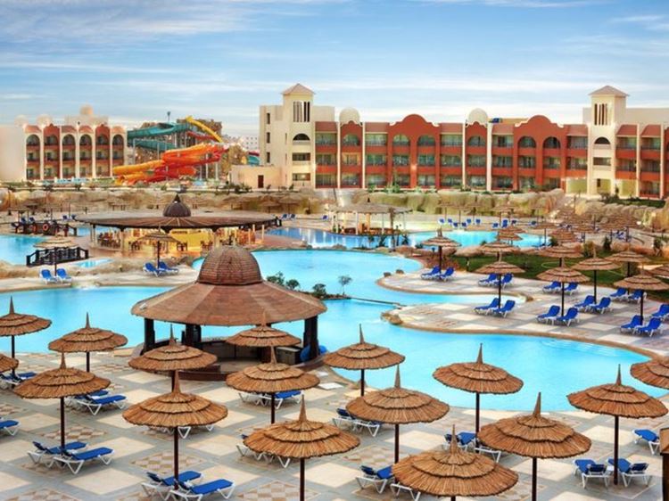 Отели Египта с водными горками Шарм-эль-Шейх Tirana Aqua Park Resort, 4 звезды