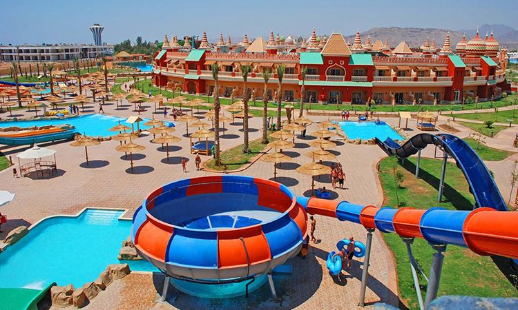 Отели Египта с аквапарком Шарм-эль-Шейх Aqua Blu-Sharm El Sheikh, 4 звезды