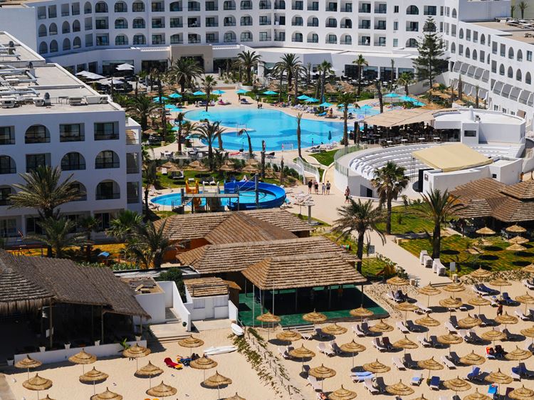 Отели Туниса с аквапарком, Vincci Nozha Beach and Spa