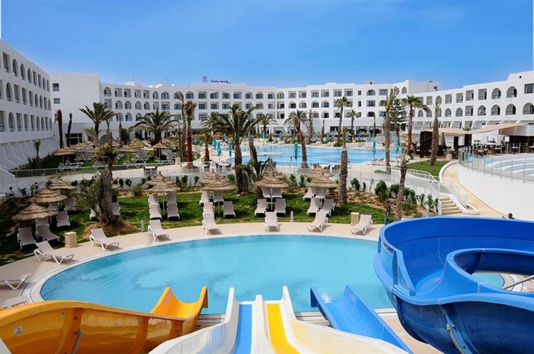 Отели Туниса с водными горками, Vincci Nozha Beach and Spa