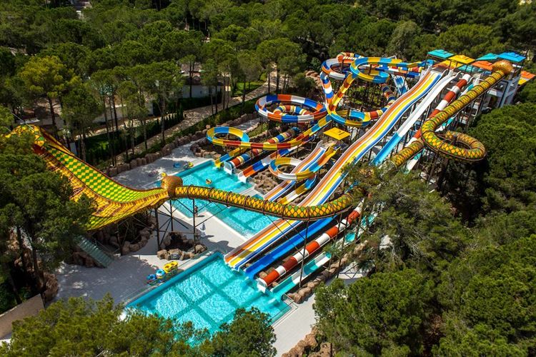 Отель Турции с аквапарком Nirvana Lagoon Villas Suites & SPA (5 звёзд)